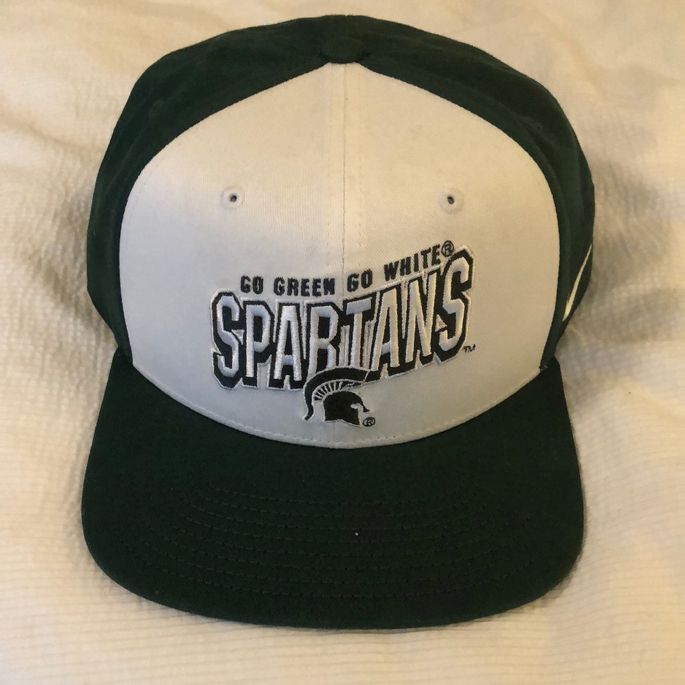 Michigan State Nike flatbill snapback cap